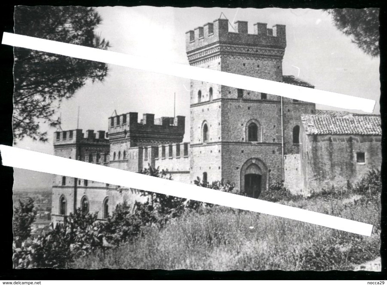 BATTIPAGLIA - SALERNO  - ANNI 70 - VECCHIA FOTO ORIGINALE - ANTICO CASTELLO - BELLA INQUADRATURA - Battipaglia