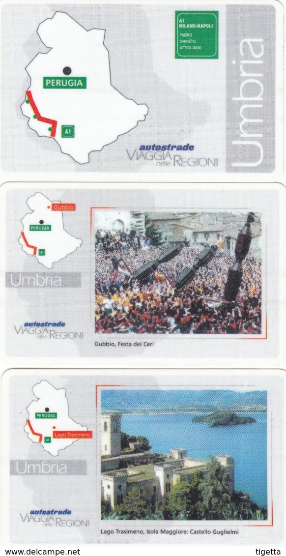 VIACARD AUTOSTRADE VIAGGIA NELLE REGIONI UMBRIA - Altri & Non Classificati