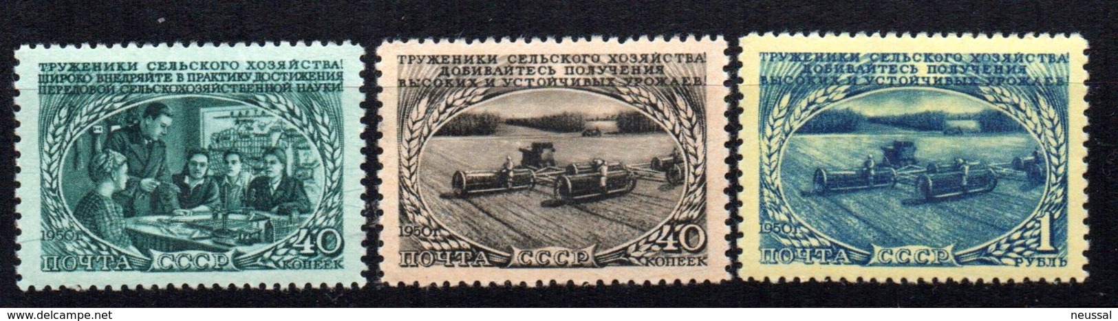 Serie Nº 1455/7  Rusia - Unused Stamps