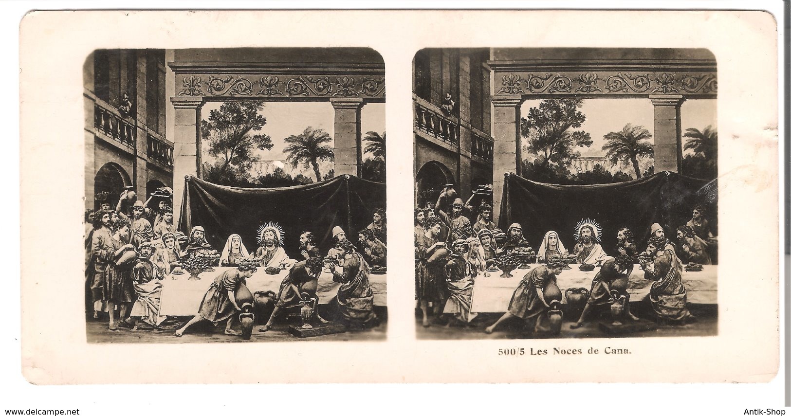 Les Noces De Cana  - 1904 (S063) - Stereo-Photographie