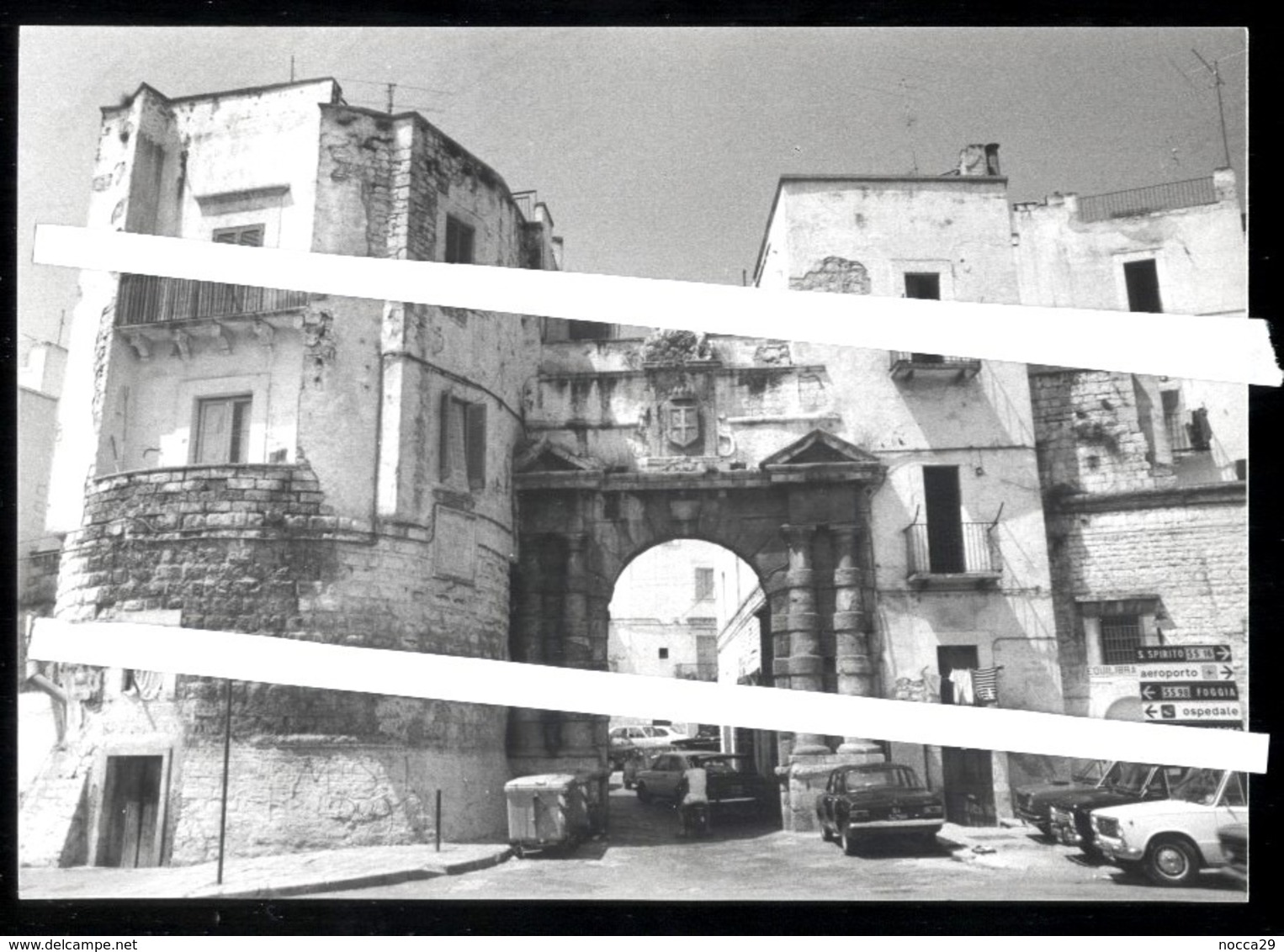 BITONTO - BAT  - ANNI 70 - VECCHIA FOTO ORIGINALE - PORTA LA MAJA - Bitonto