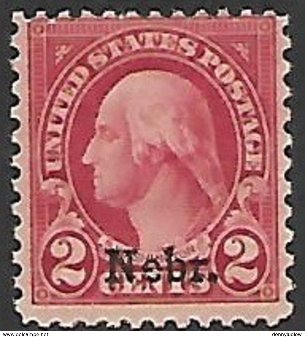 US  1929   Sc#671 NEBR Overprint  MNH  2016 Scott Value $6 - Nuovi