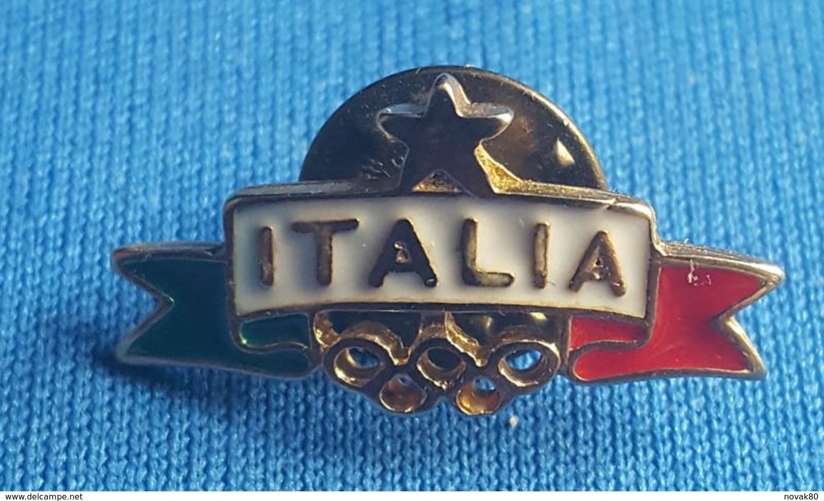 OLYMPIC GAMES - ITALY, ITALIA  NOC  Badge / Pin - Olympische Spelen