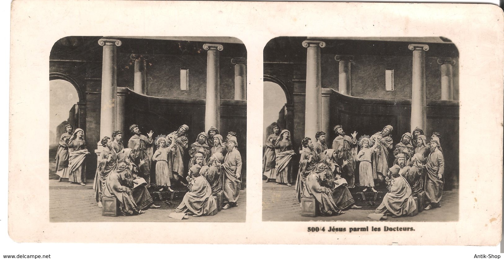 Jésus Parmi Les Docteurs - 1904 (S069) - Stereo-Photographie