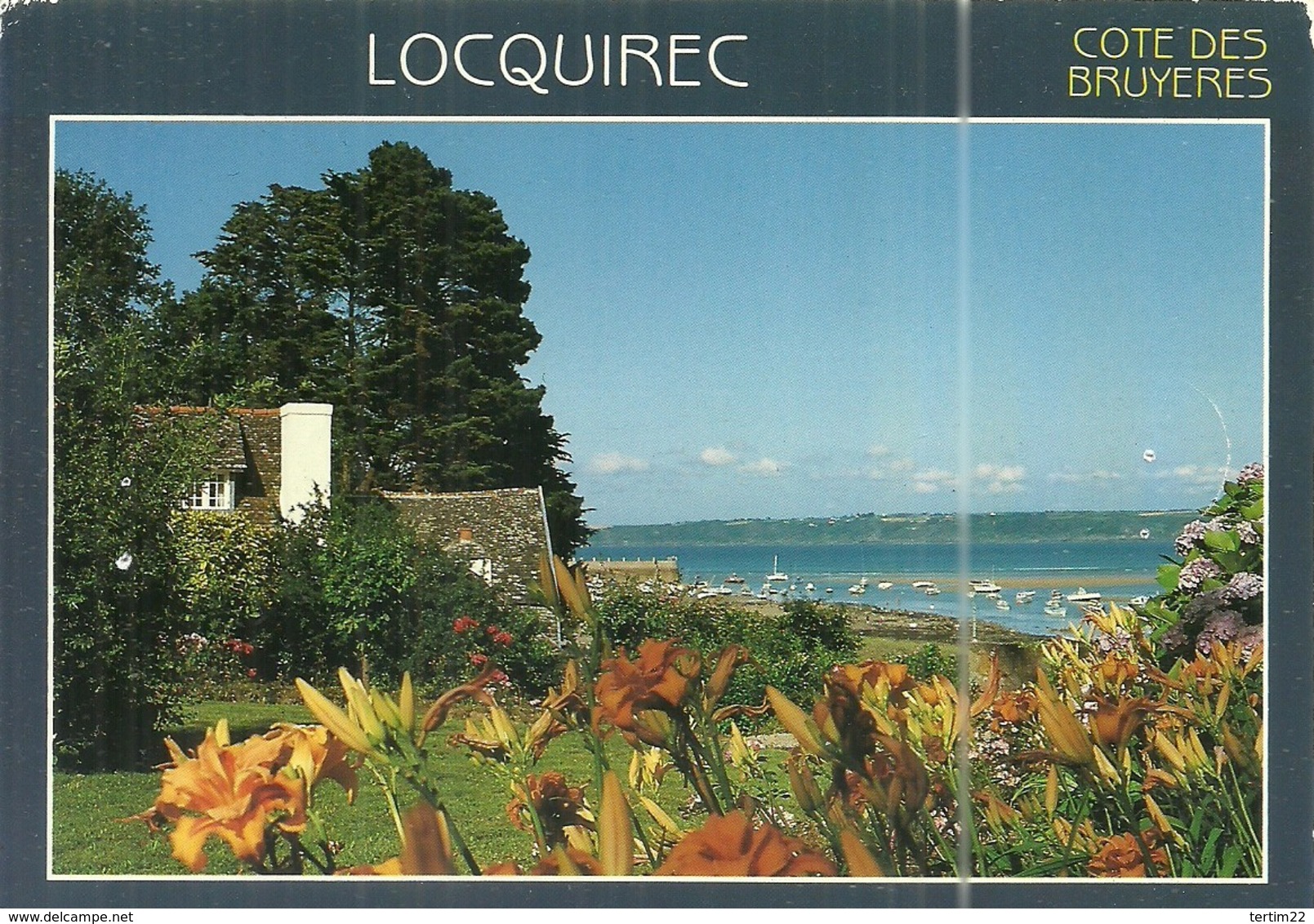 (LOCQUIREC )( 29 FINISTERE ) LE PORT A MAREE BASSE - Locquirec