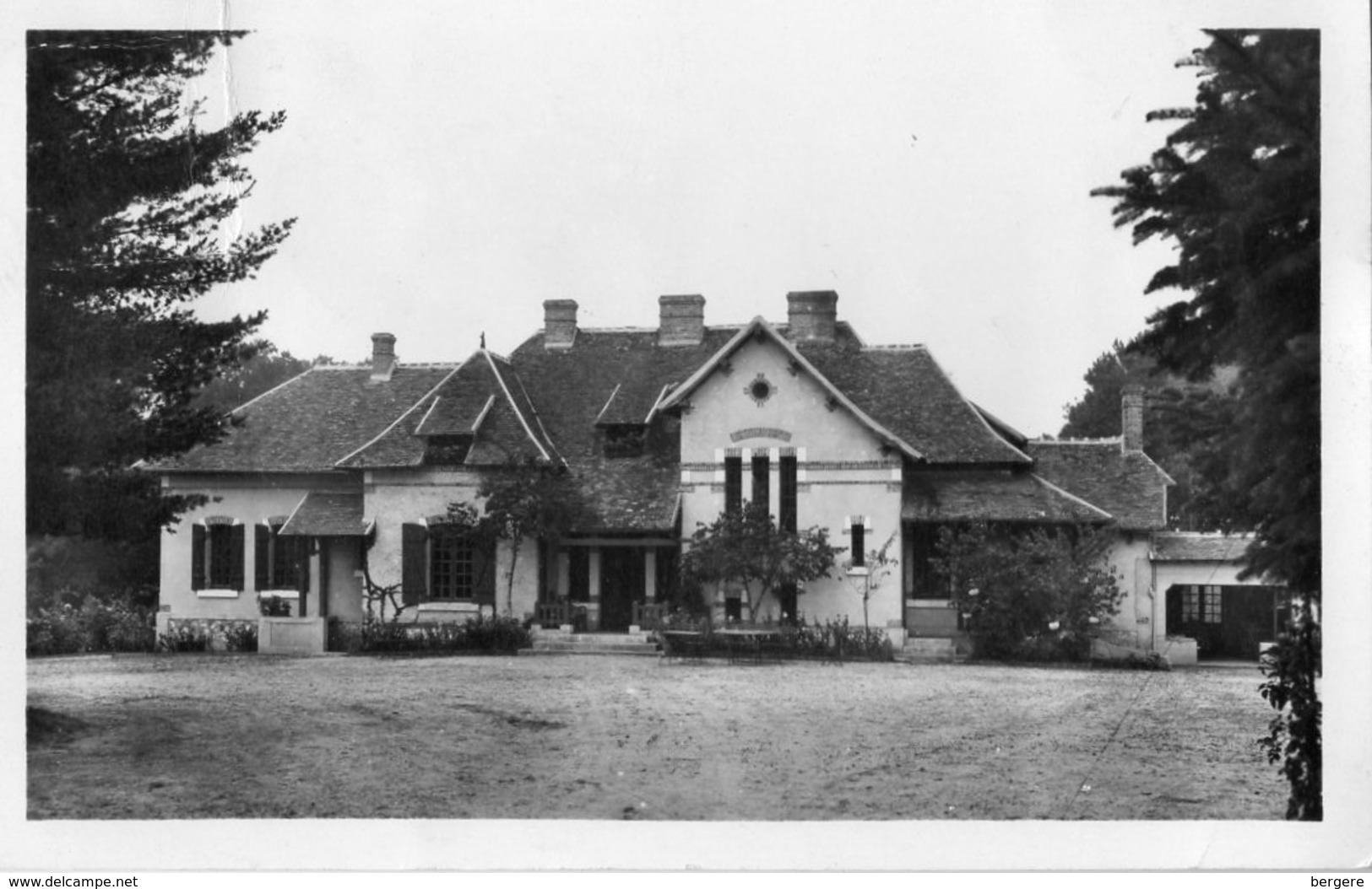 18. CPSM. BRENNE Par Clémont.  Maison Bourgeoise.  1951. - Clémont