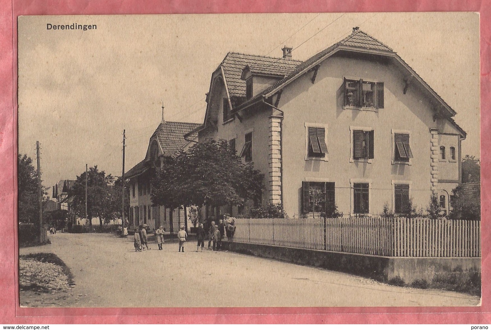 Derendingen - Kinder Auf Strasse - Ca. 1915 - Autres & Non Classés