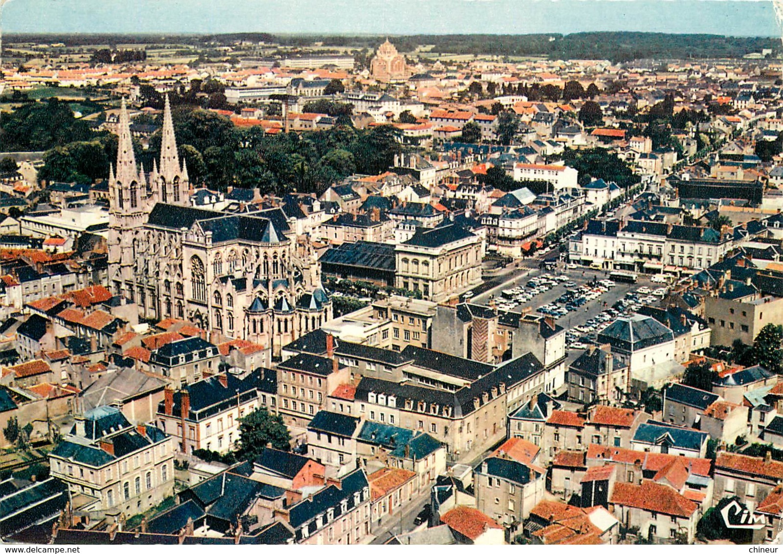 CHOLET VUE GENERALE AERIENNE - Cholet