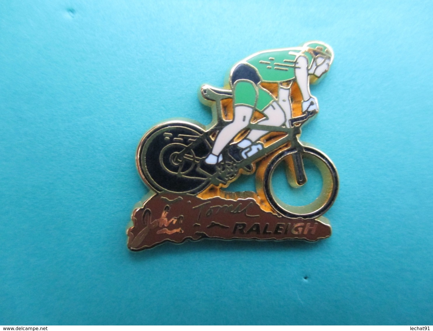 Pins Arthus Bertrand , Cycliste , Raleigh - Arthus Bertrand