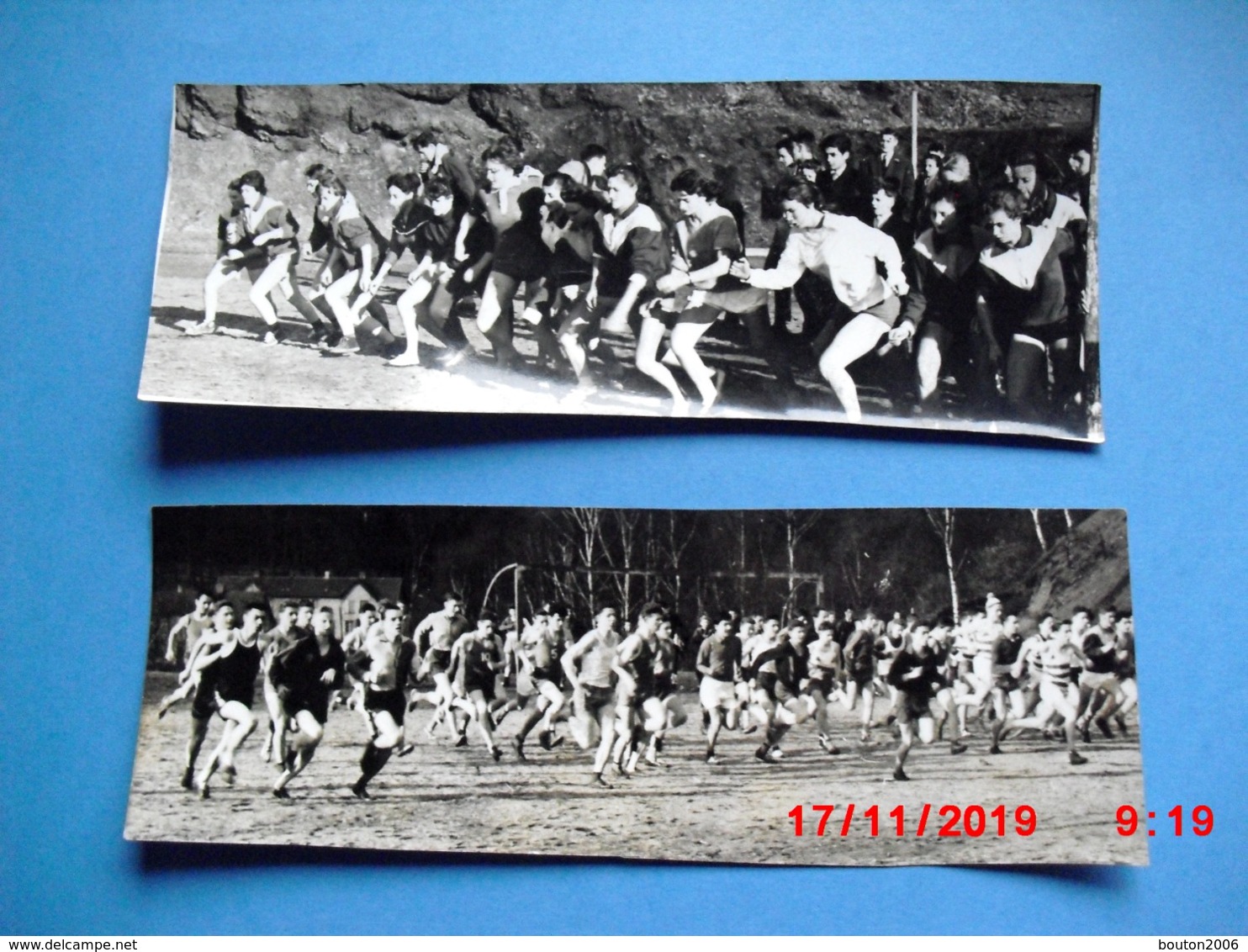 2 Photos Cross Creutzwald Course Année 1950 - Creutzwald