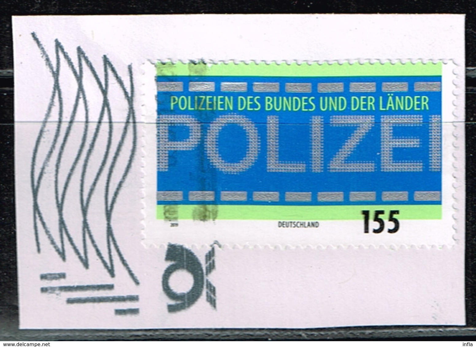 Bund 2019,Michel# 3480 O Polizei Des Bundes Und Der Länder - Used Stamps