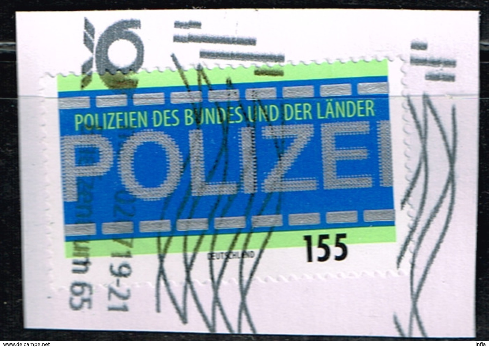 Bund 2019,Michel# 3480 O Polizei Des Bundes Und Der Länder - Used Stamps