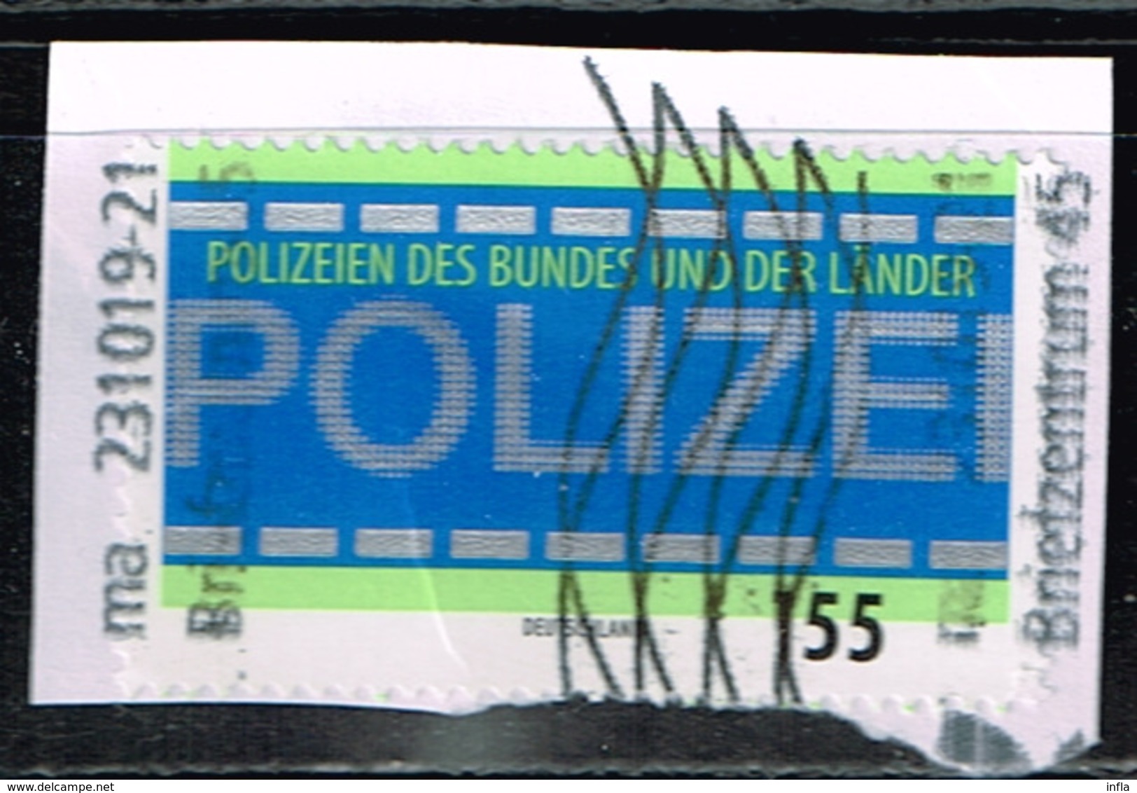 Bund 2019,Michel# 3480 O Polizei Des Bundes Und Der Länder - Used Stamps