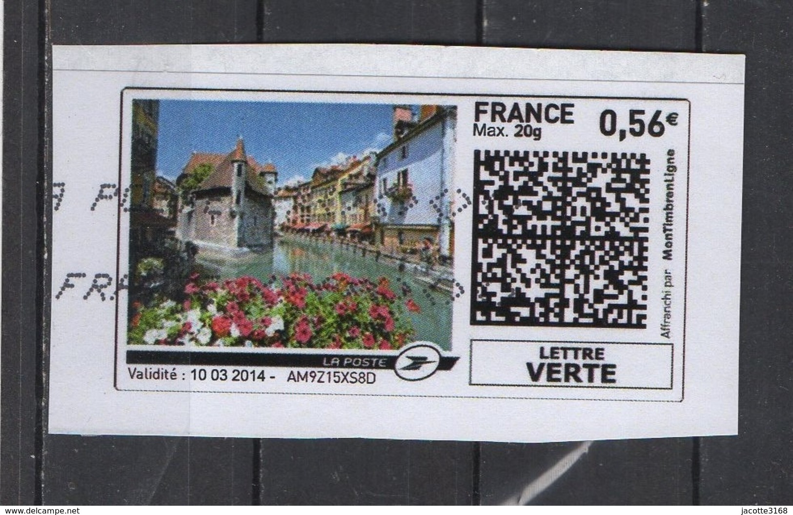 2014   Maisons Le Long De La Rivière - 2010-... Illustrated Franking Labels