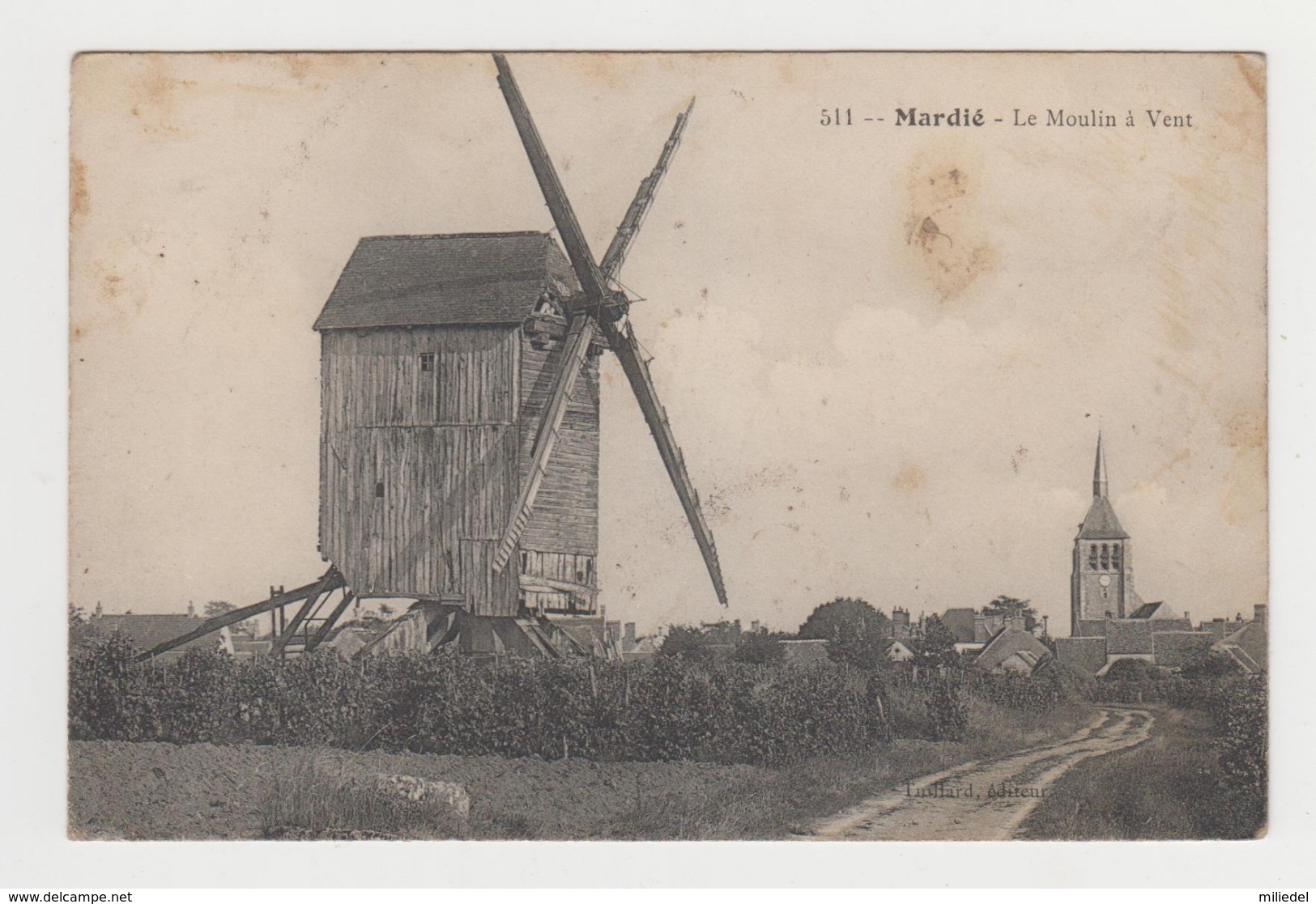 BA456 - Mardié - Le Moulin à Vent - Mullen - Mulin - Molines - Autres & Non Classés