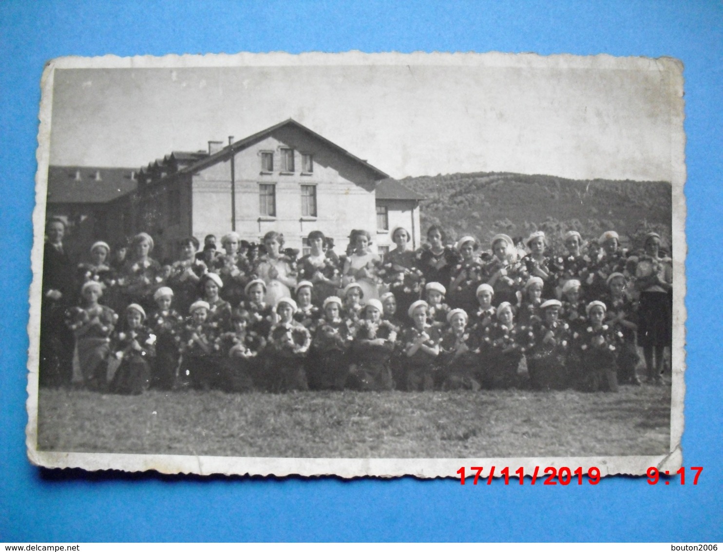 Photo Groupe Probablement Freyming Merlebach Près De Saint Avold Forbach à Confirmer - Freyming Merlebach