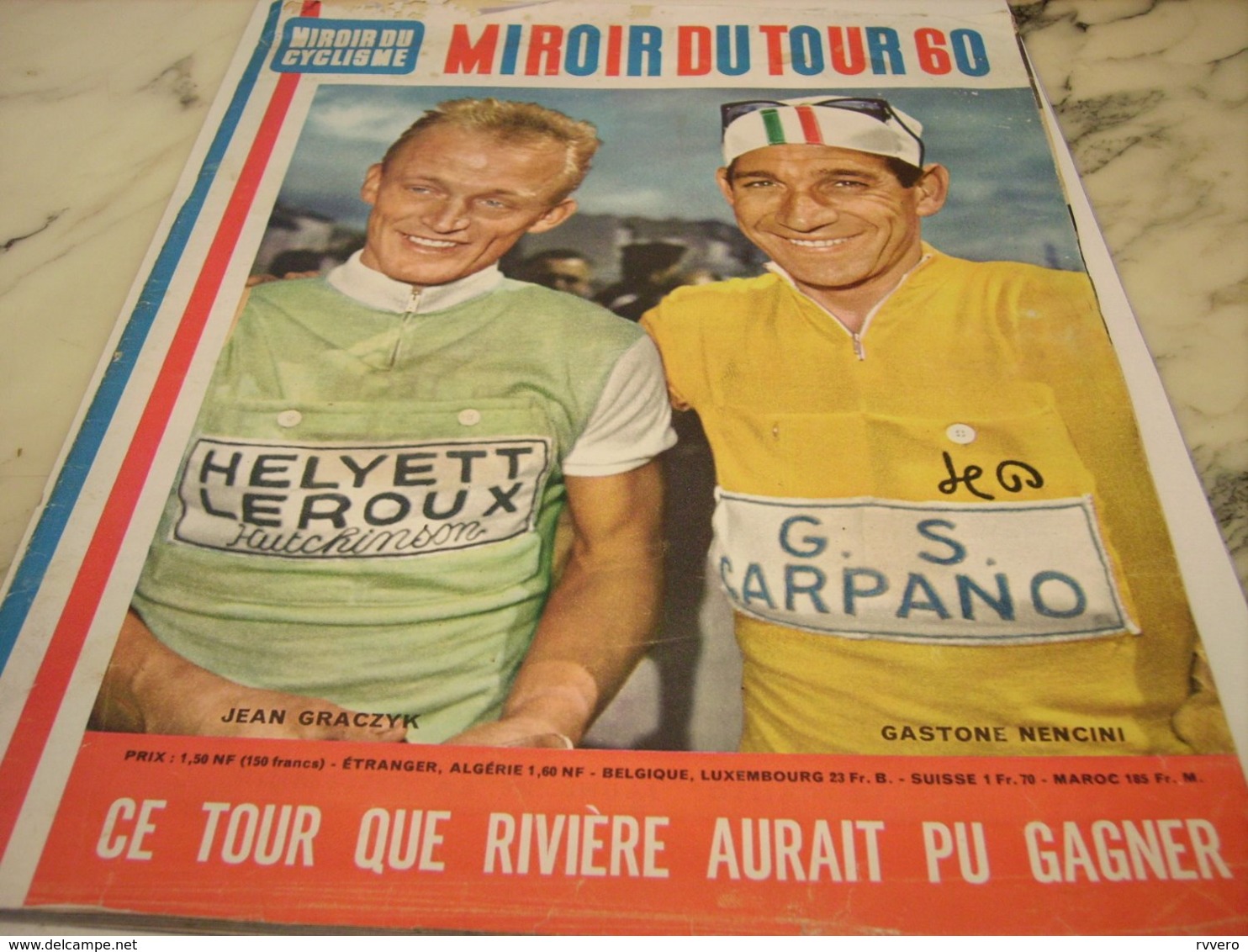 MIROIR DU TOUR 1960 CYCLISME. - Wielrennen