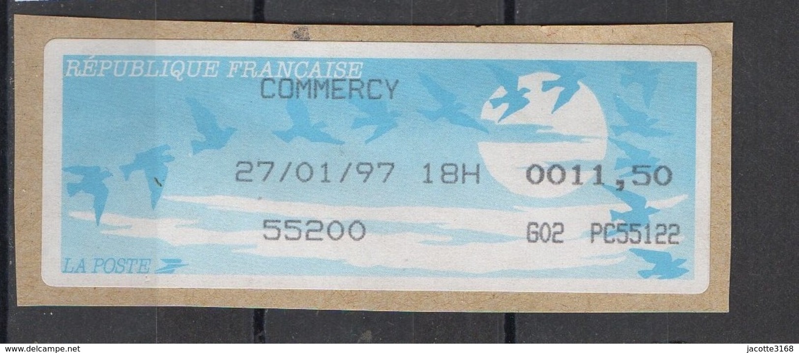 1997   Commercy - 1990 « Oiseaux De Jubert »