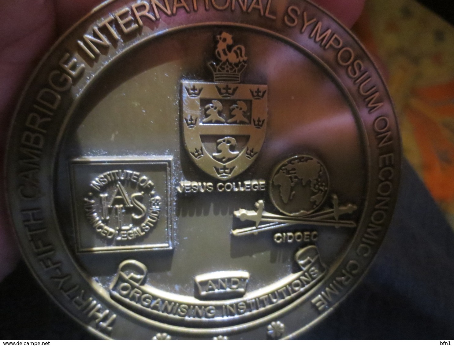 MEDAL Thirty-fifth Cambridge International Symposium On Economic Crime - Professionals/Firms