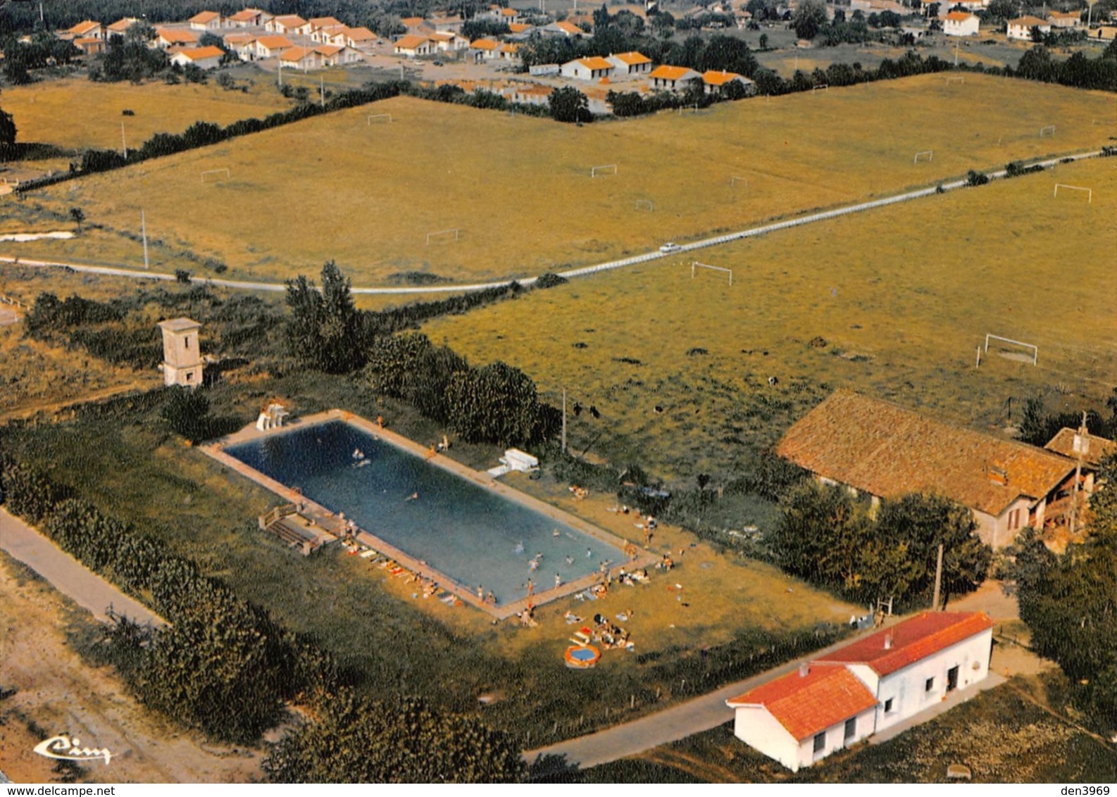 GRADIGNAN - Domaine De Moulerens - Piscine - Ensemble Sportif Des Coqs Rouges - Gradignan