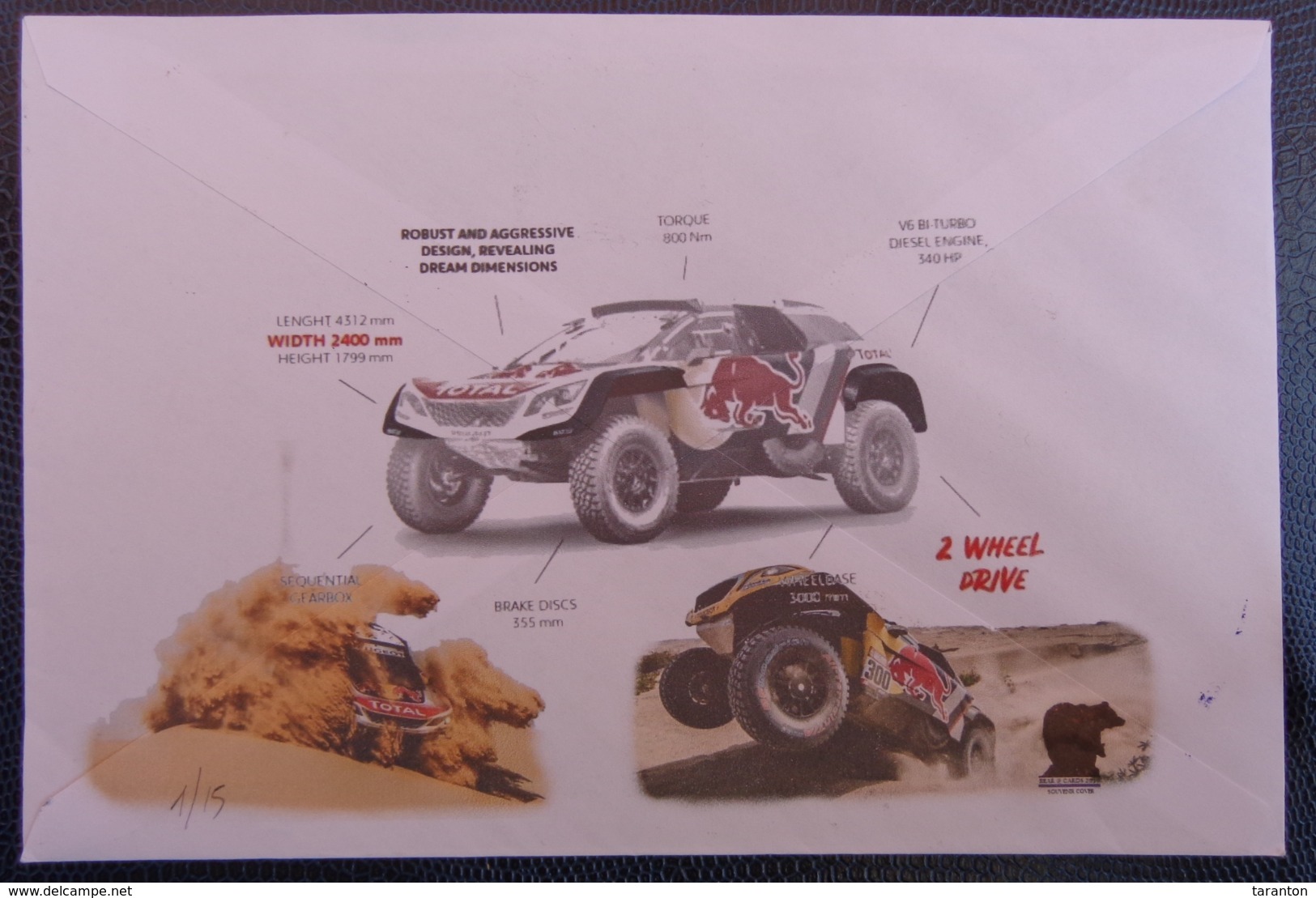 2019 - COVER - DAKAR 2018, TEAM PEUGEOT TOTAL - Transports