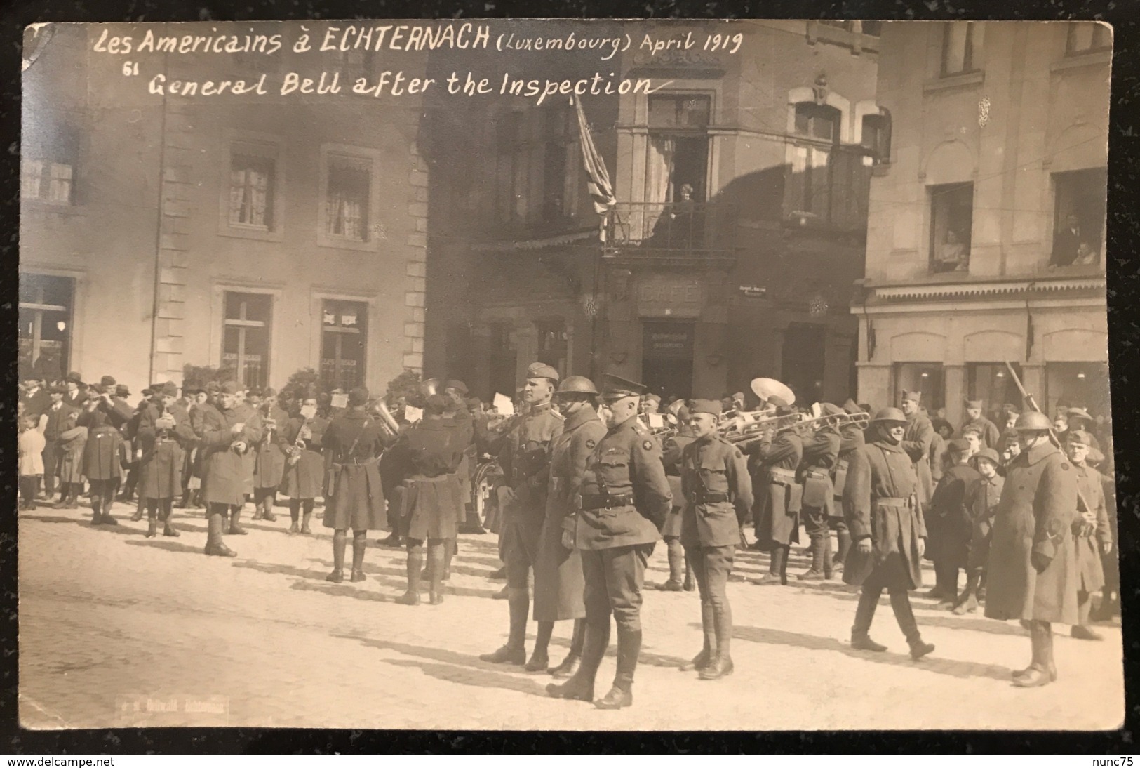 NEW - LUXEMBOURG - ECHTERNACH Armée Soldats Ww1  1. Wk Bellwald 1918 1919 Guerre 33rd Division - Luxemburg - Town