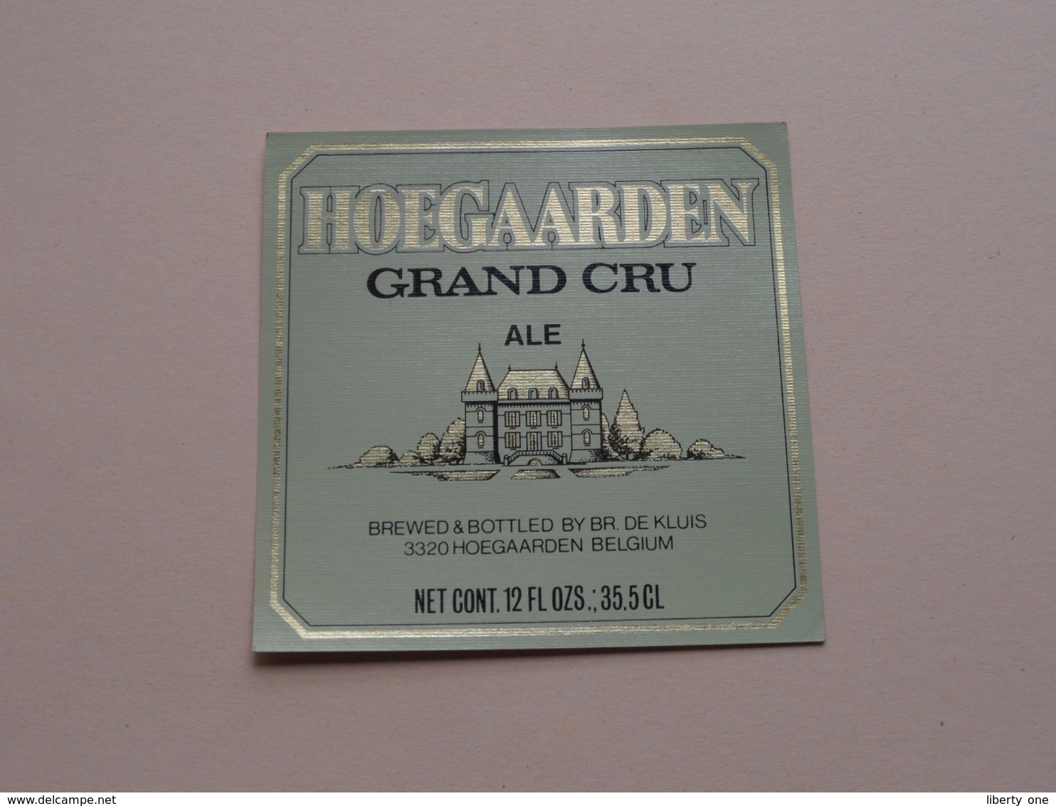 HOEGAARDEN > GRAND CRU Ale 35,5 Cl - Br. De KLUIS ( Zie / Voir / See / Zie Foto ) ! - Bière