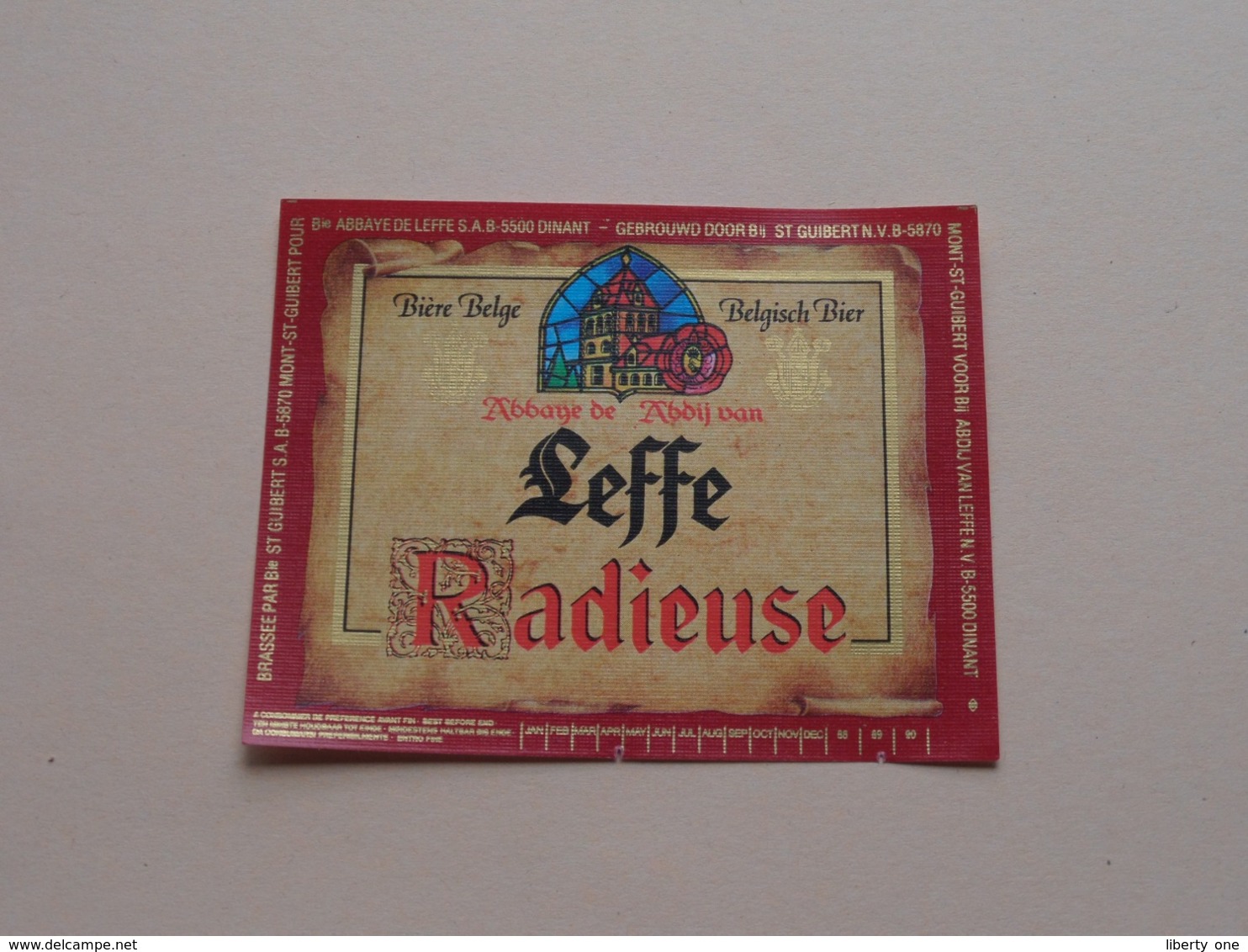 Abbaye De LEFFE RADIEUSE - Belgisch Bier Bière ( Zie / Voir / See / Zie Foto ) ! - Bière