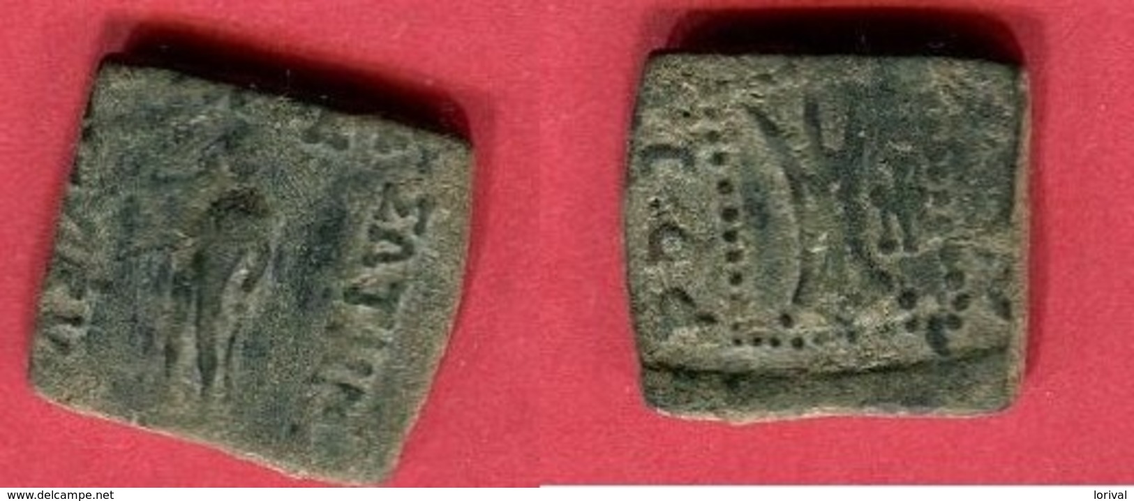 INDOGRECQUE  APPOLODATOS I HEMIOBOL TAXILA ( M 1759) TB  35 - Greek