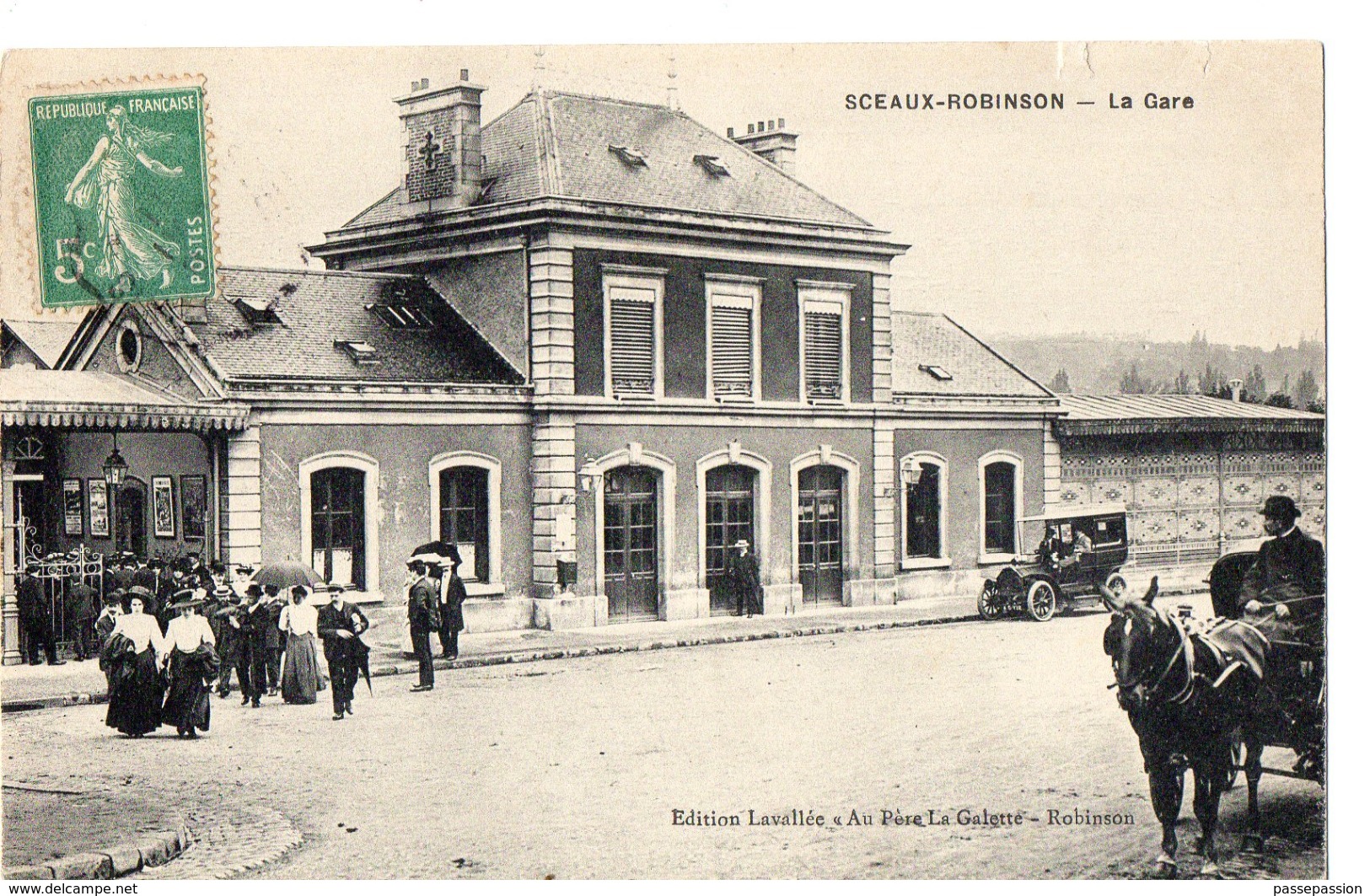 SCEAUX-ROBINSON - La Gare - Sceaux