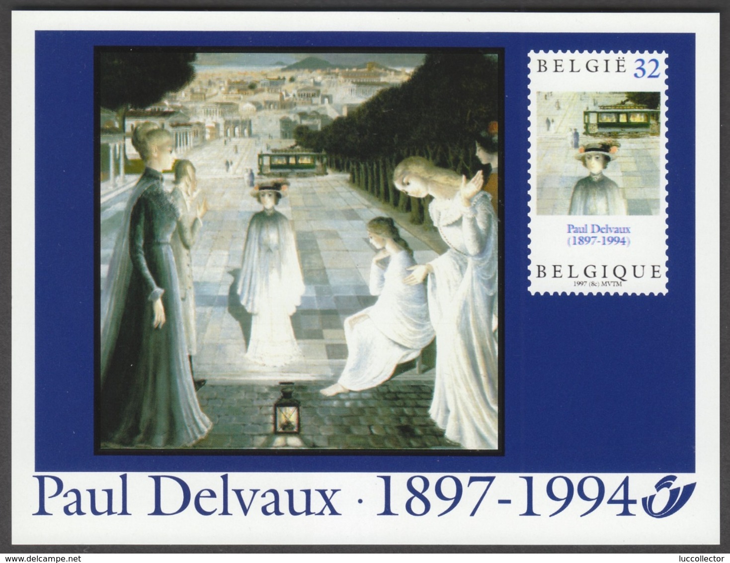 Belgium  LX86  XX (MNH)  "Paul Delvaux"  Cote 150,00 Euro - Feuillets De Luxe [LX]