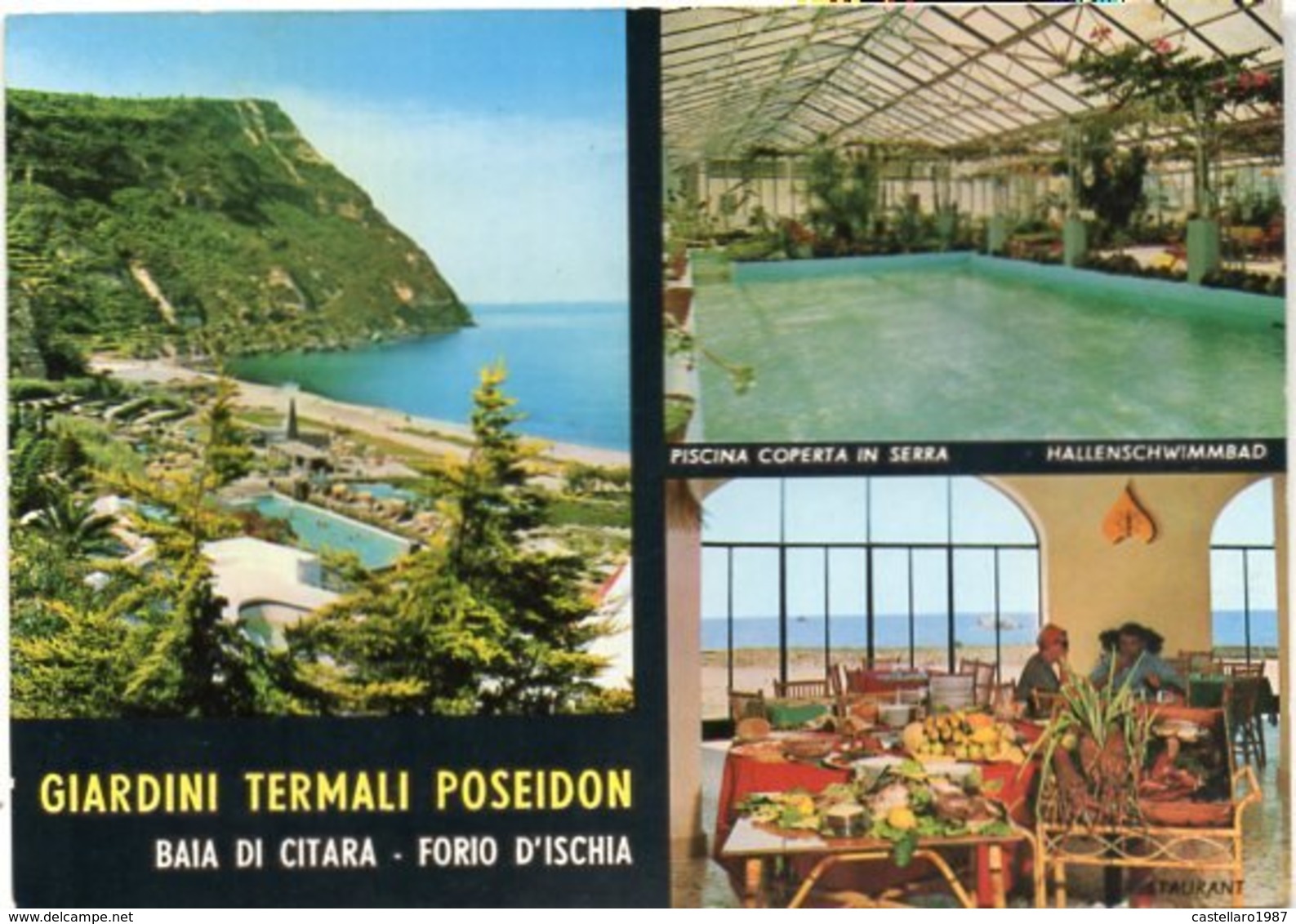 GIARDILI TERMALI POSEIDON - BAIA DI CITARA - FORIO D'ISCHIA - Vedute - Other & Unclassified