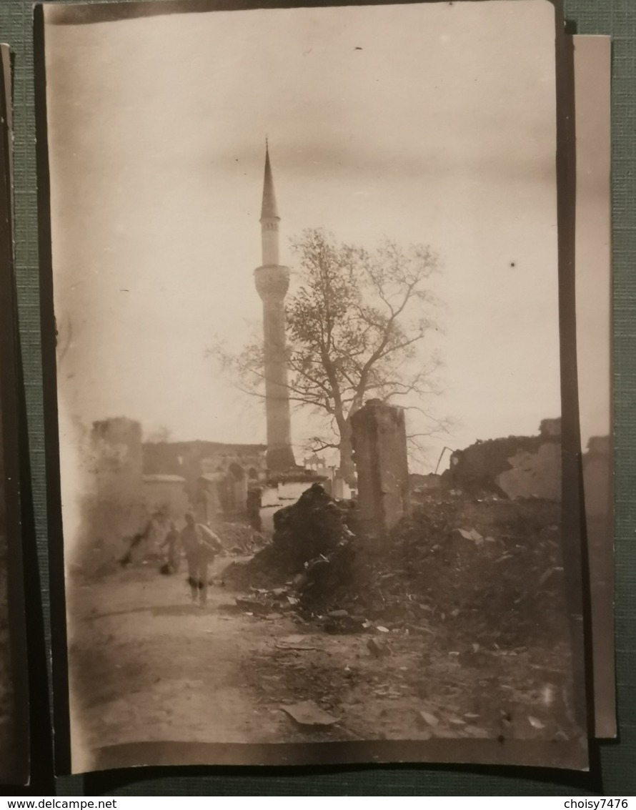 Phse02 Photos Salonique Les Rues à La Fin De L'incendie 20 Aout 1917 Thessaloniki - 1914-18