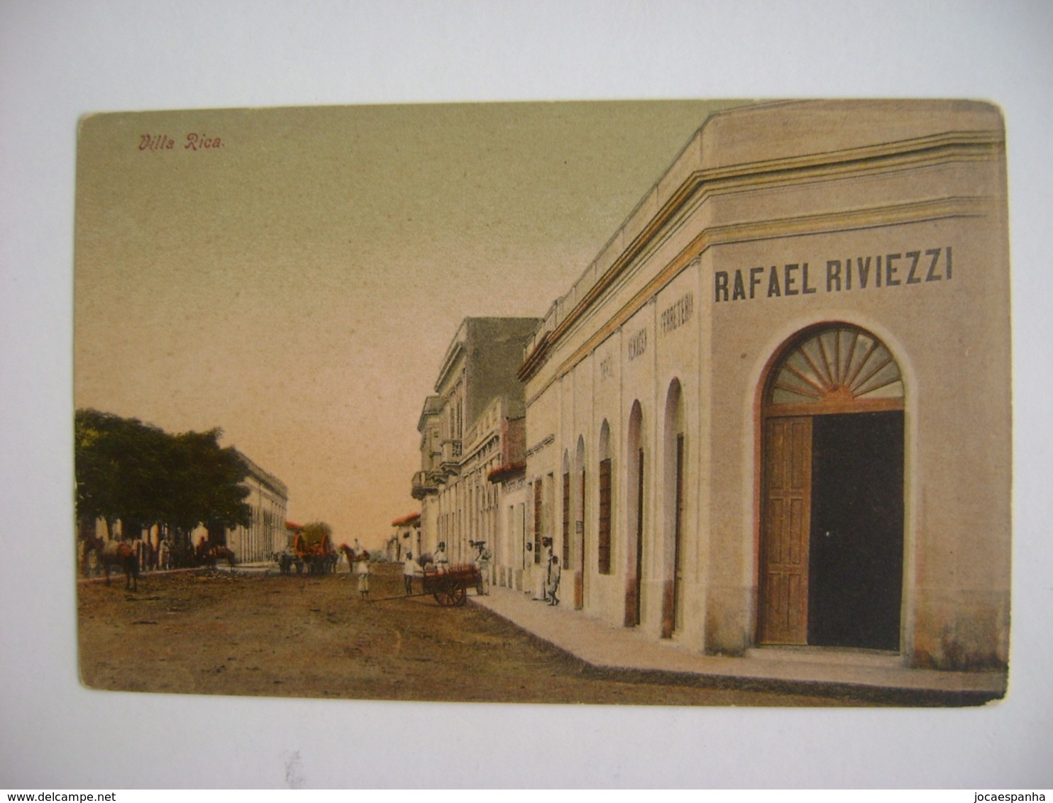 PARAGUAY - POST CARD VILLA RICA CITY IN THE STATE - Paraguay