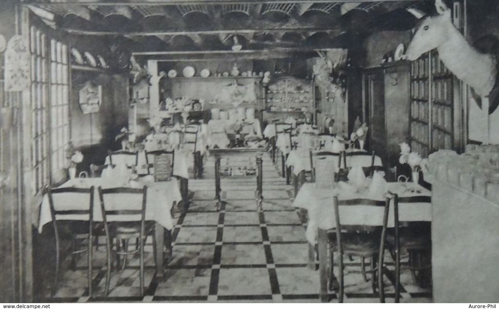 Ville Pommeroeul Hostellerie Du Gros Chêne Restaurant Salle Des Chasseurs - Bernissart