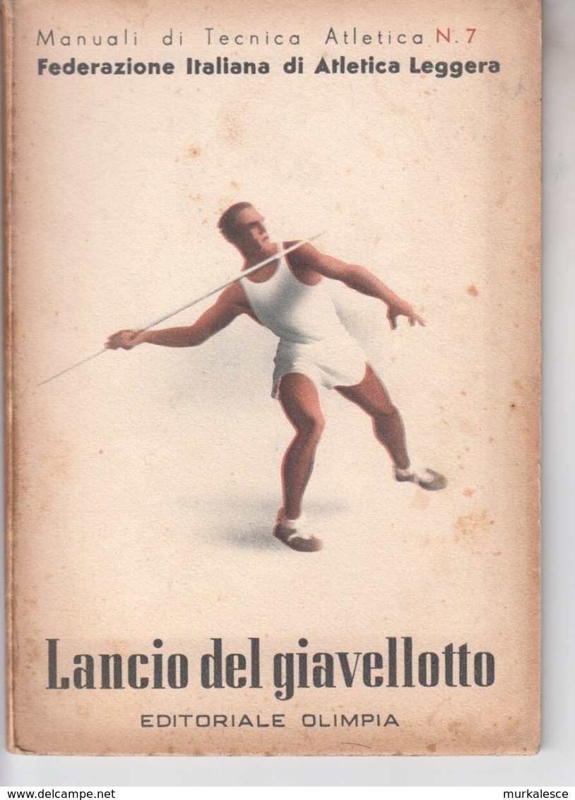 LANCIO DE  GIAVELLOTTO  Federazione  ITALIANA    Di  Atletica  1941 - Oorlog 1939-45