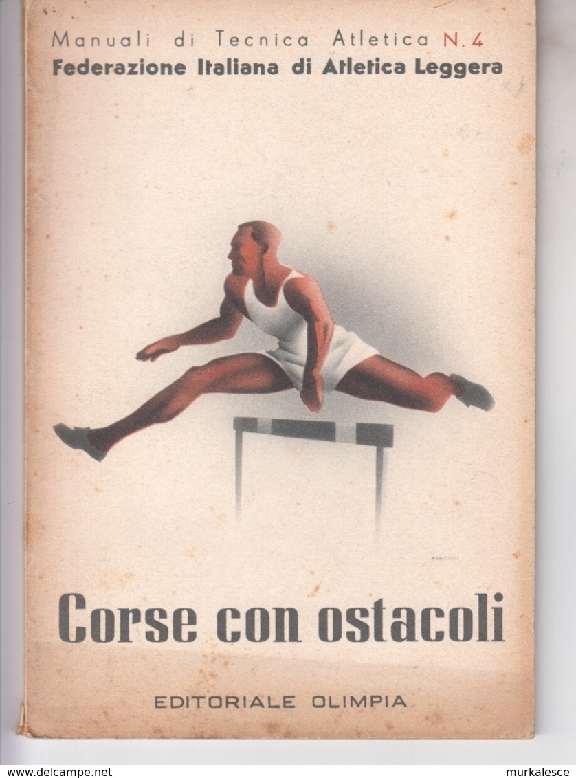 CORSE  CON OSTACOLI   Federazione  ITALIANA    Di  Atletica  1941 - Oorlog 1939-45