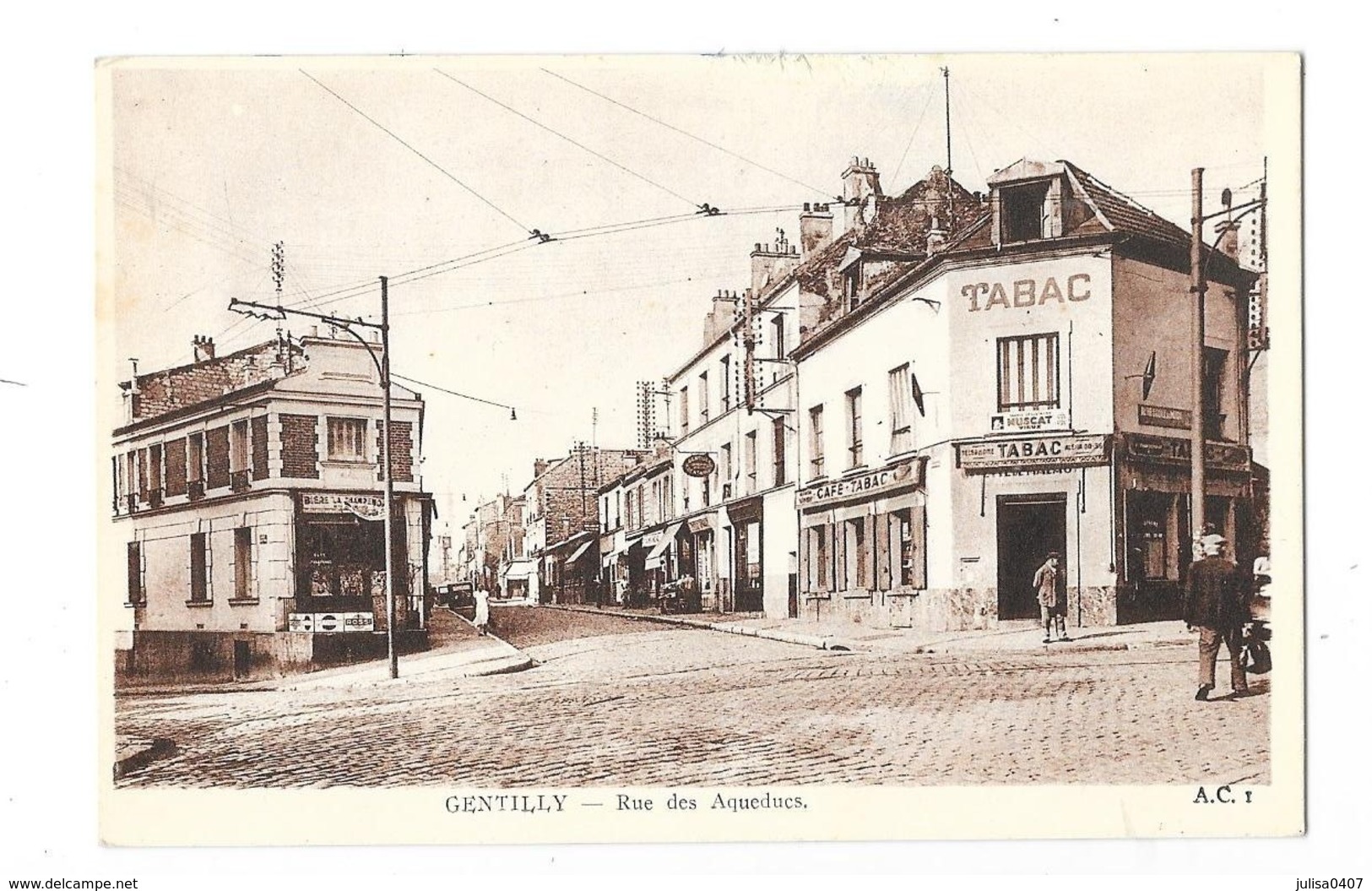 GENTILLY (94) Rue Des Aqueducs Commerces Petite Animation - Gentilly