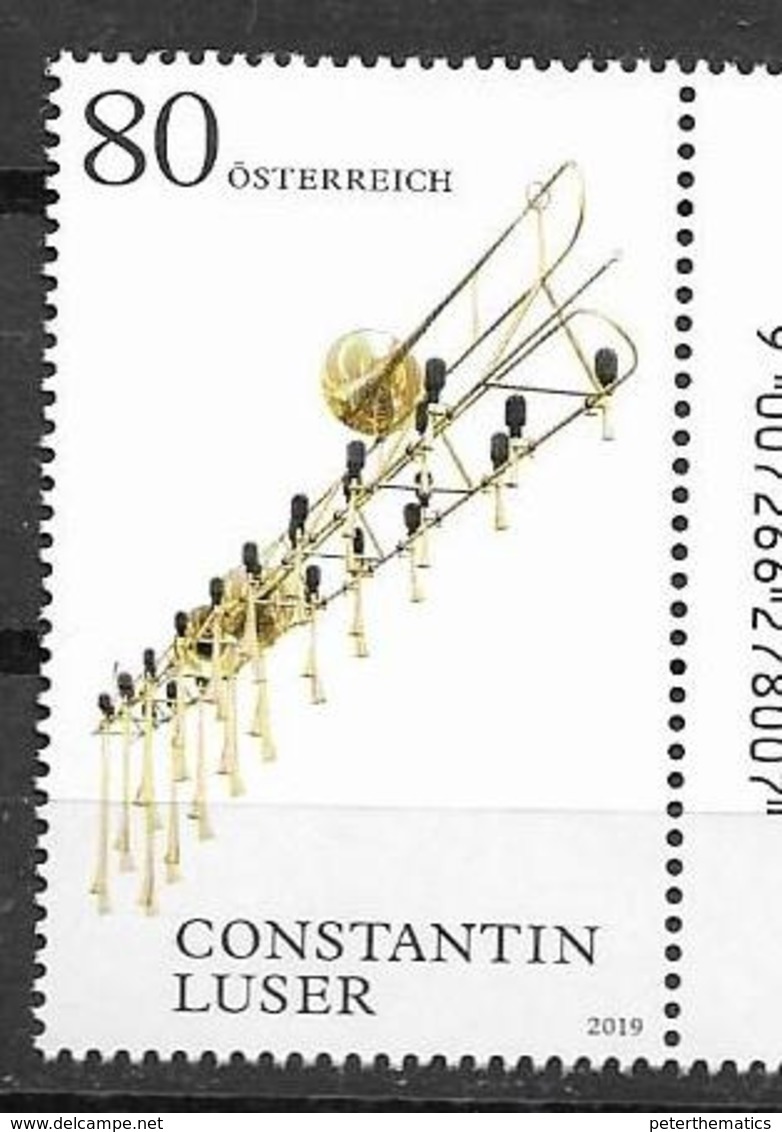 AUSTRIA, 2019, MNH, ART, CONSTANTIN LUSER, MODERN ART, 1v - Sonstige & Ohne Zuordnung