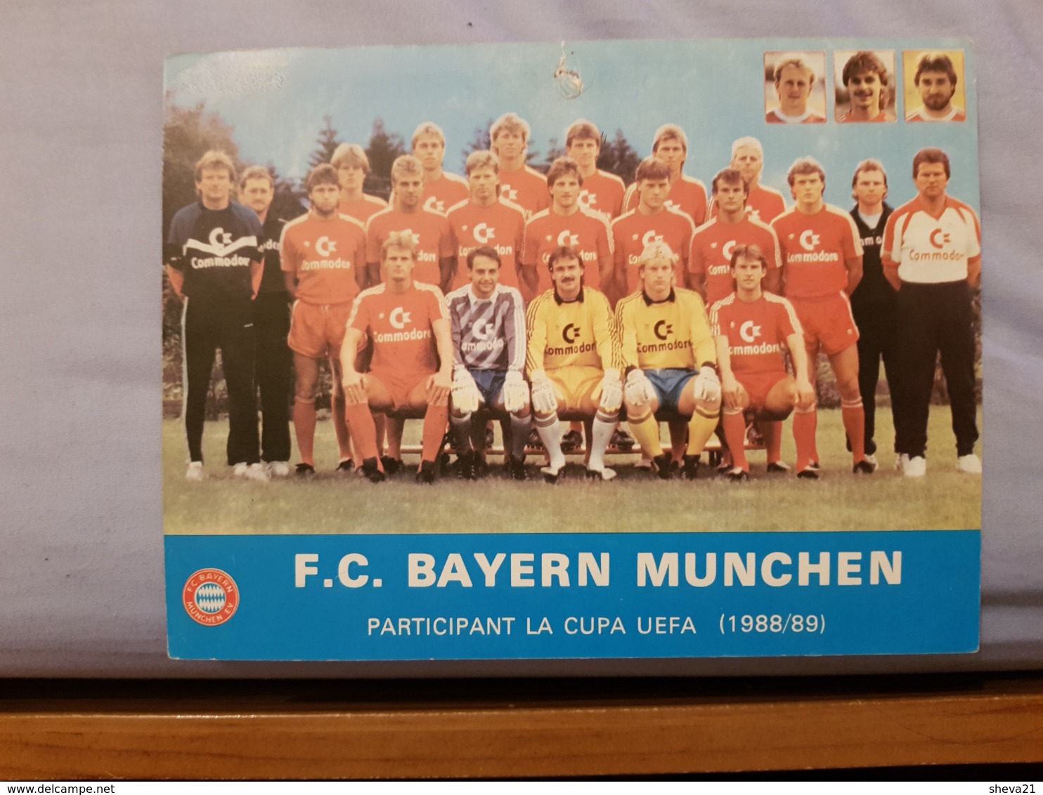 Bayern Munchen Postcard - Fussball