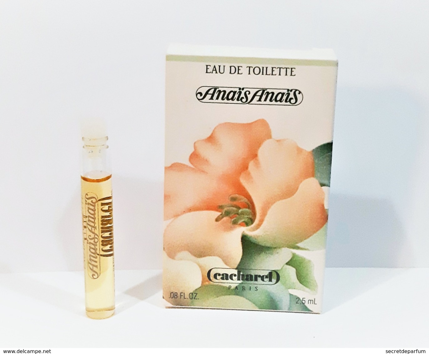 échantillons De Parfum  Tubes   ANAÏS ANAÏS  De CACHAREL EDT 2.5 Ml + Boite - Echantillons (tubes Sur Carte)