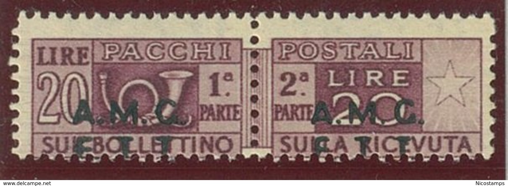 TRIESTE A.M.G.-F.T.T. SASS. P.P. 7gaf  NUOVO - Postal And Consigned Parcels