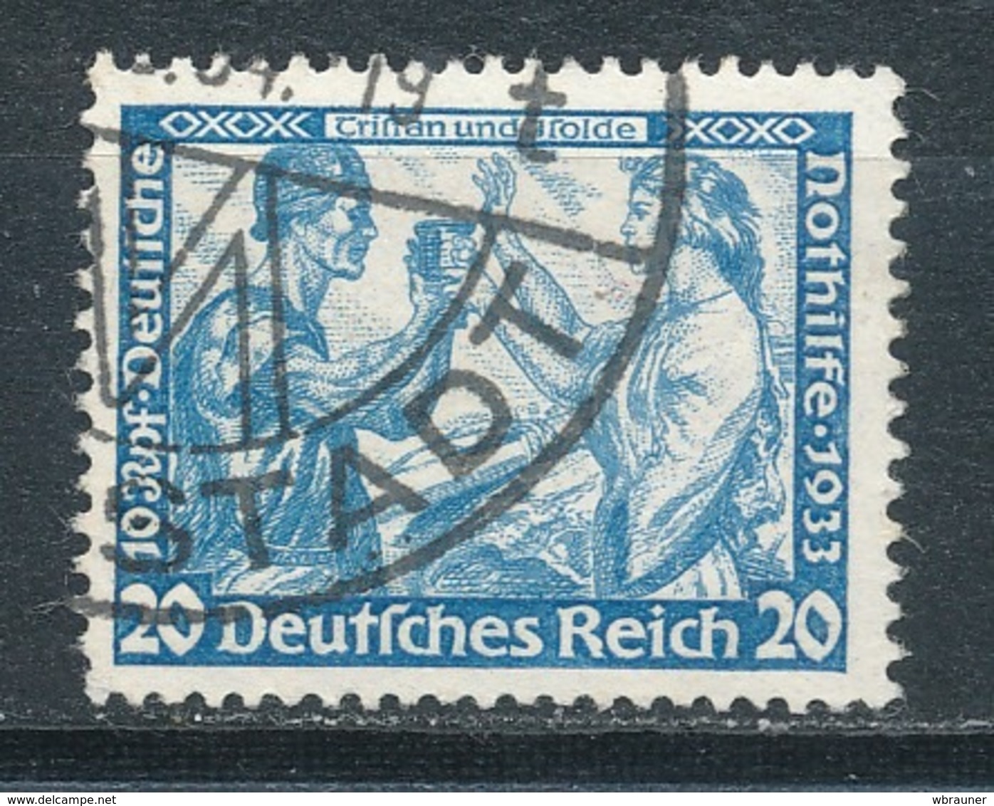 Deutsches Reich 505 A Gestempelt Geprüft Schlegel Mi. 250,- - Gebraucht