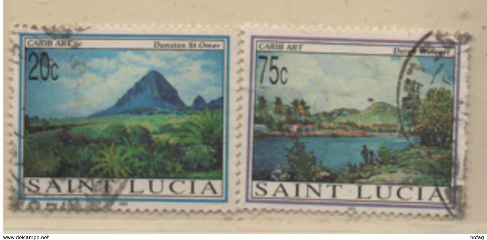 St Lucia 1993 MiNr.: 1012; 1013 Gestempelt; Used Scott: 1002/03 Sg: 1097/98 - Used Stamps