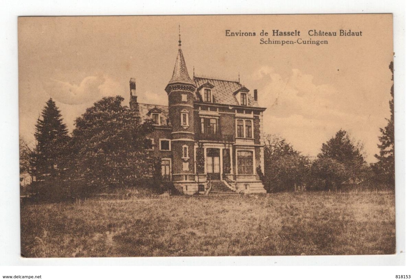 Schimpen  Schimpen-Curingen Château Bidaut - Hasselt