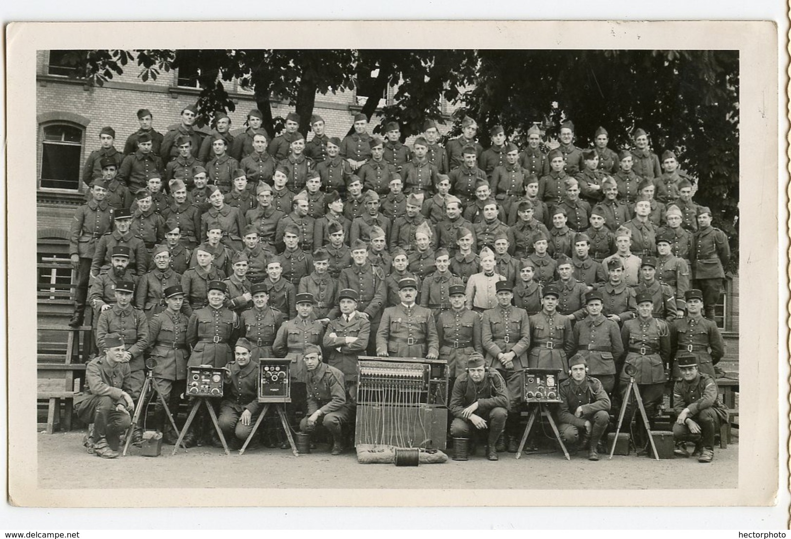 Militaire Groupe Appareil Transmission Radio ? Juin 1939 WW2 39-45 France Superbe - Guerra, Militari