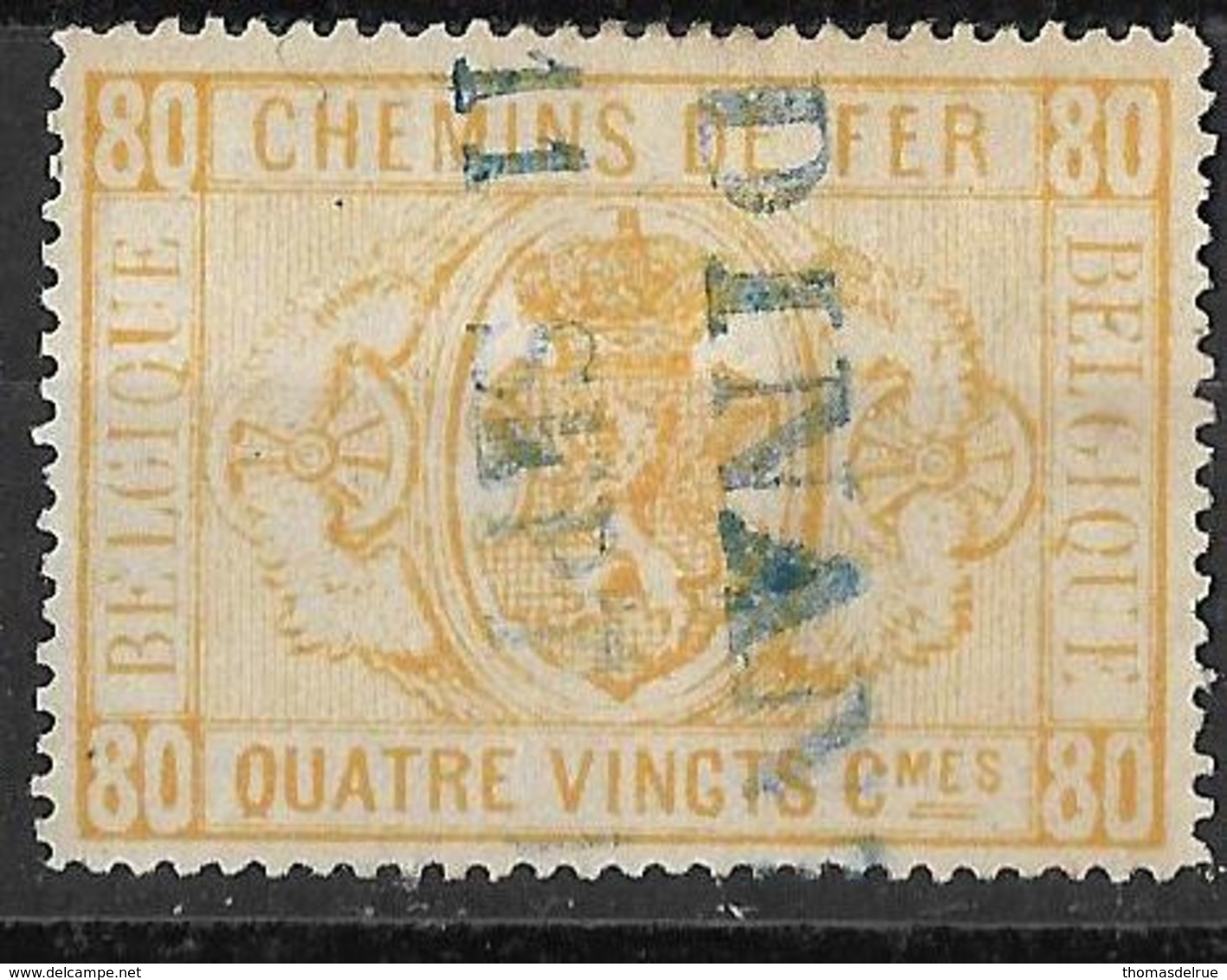 P0.13. DINANT N.B.: Privé-lijn: Nord-BELGE: Naamstempel  N°TR5 - Used