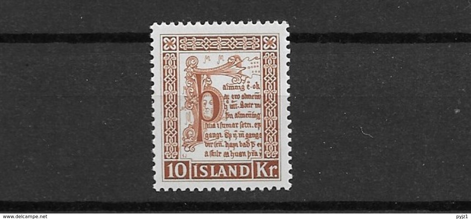 1953 MNH Iceland, Island, Mi 291 - Ungebraucht