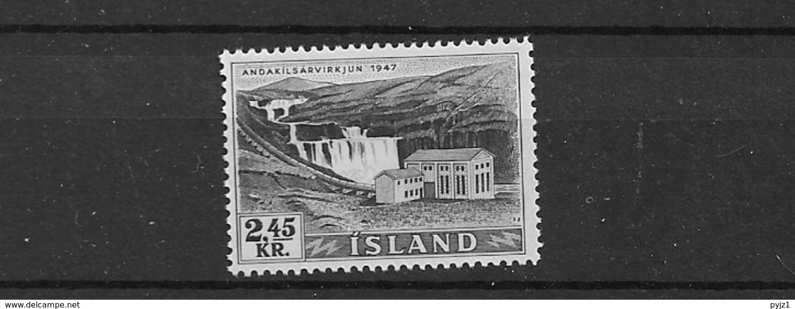 1956 MNH Iceland, Island, Mi 308 - Ungebraucht