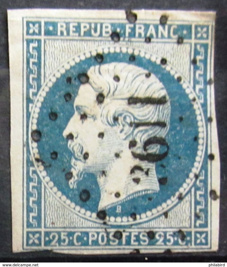 FRANCE                    N° 10                      OBLITERE - 1852 Louis-Napoléon